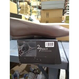 27 Edit Naturalizer Women's Carla Ballet Flat Chocolate Size: 7.5 Medium